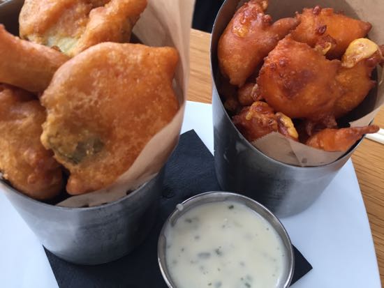 fried pickles and curds graze madison wi